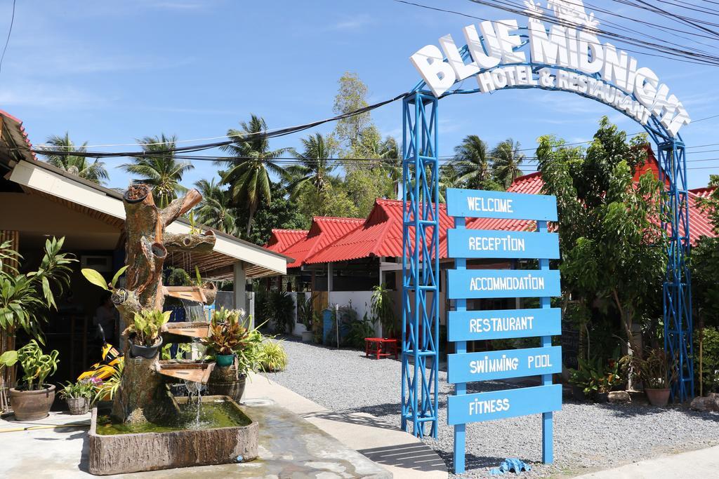 Blue Midnight Hostel Ko Pha Ngan Bagian luar foto